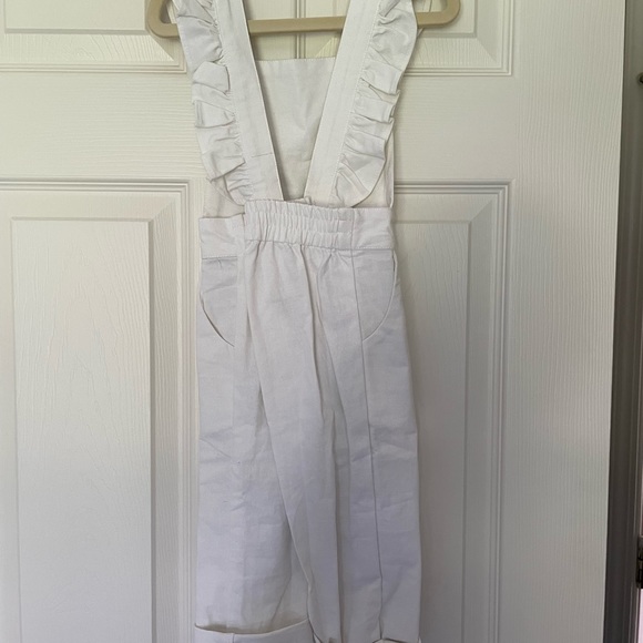 Daughter co white overalls size 2/3yr - Picture 4 of 5